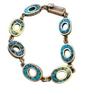 Taxco Mexico 925 Sterling Silver Bracelet